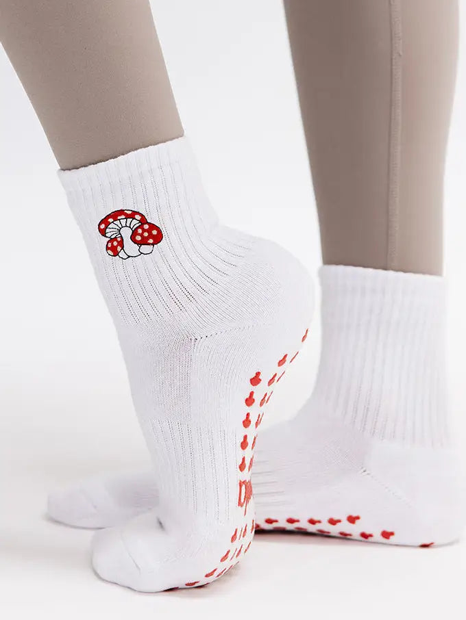 Red Mushroom | Grip Socks
