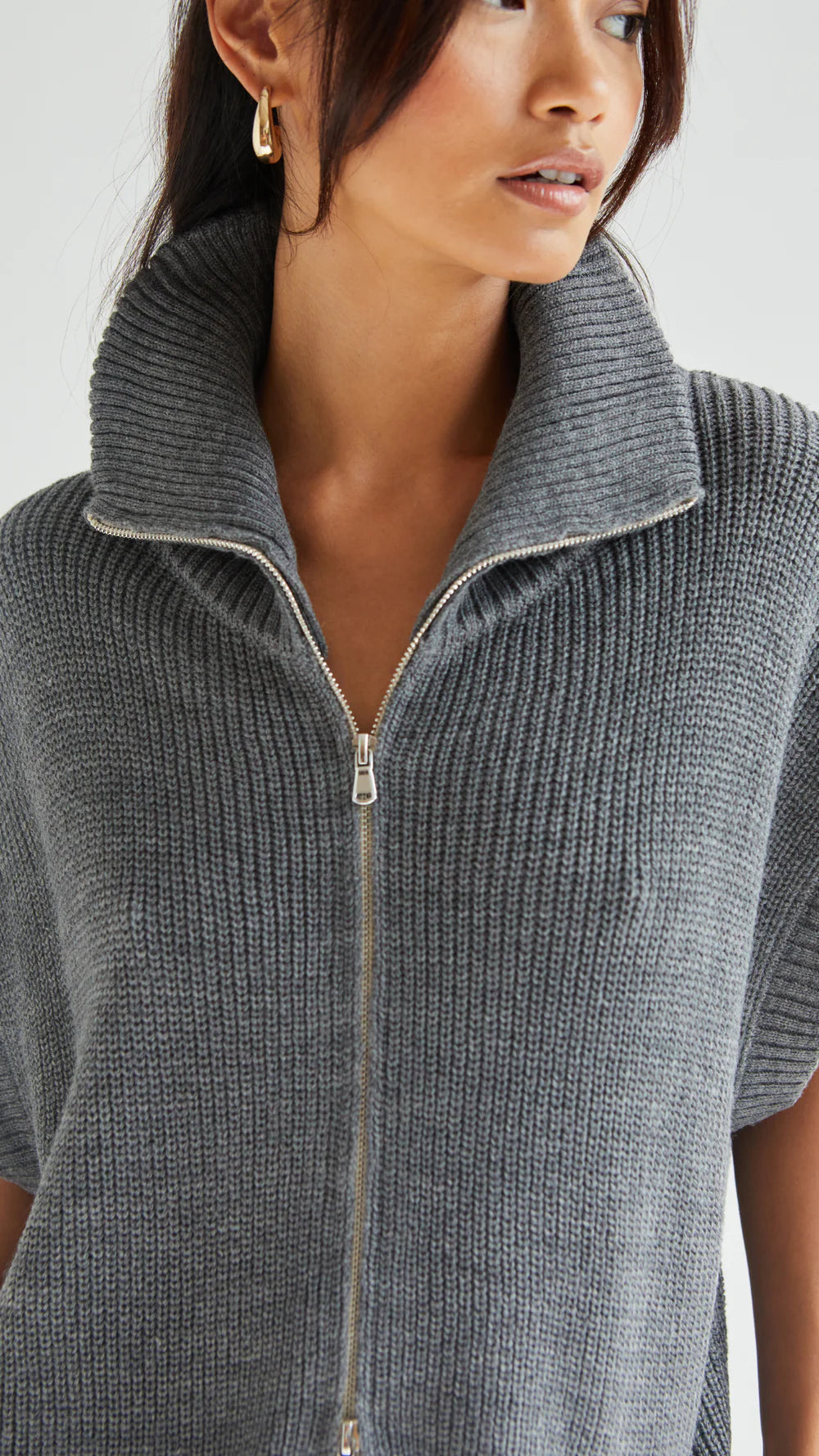Millie | Sleeveless Knit Cardigan