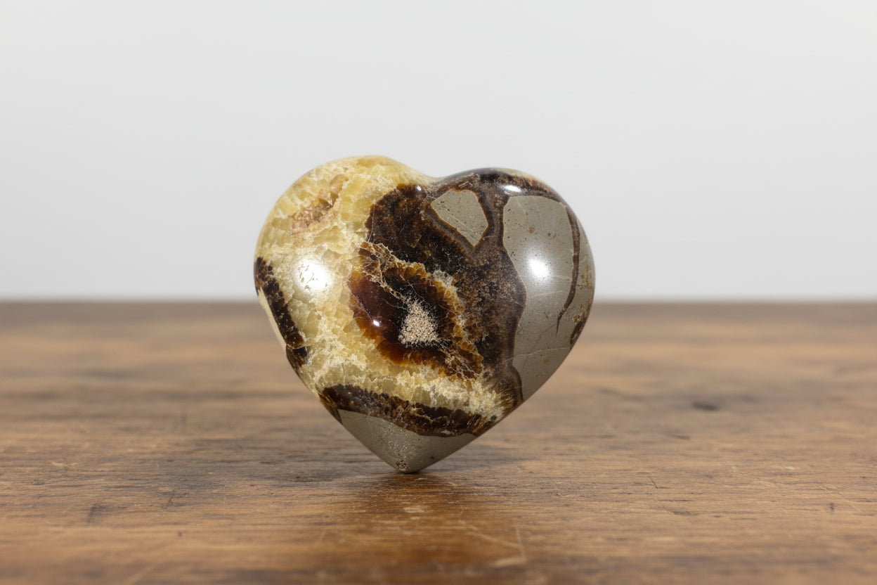 Septarian Heart | Large