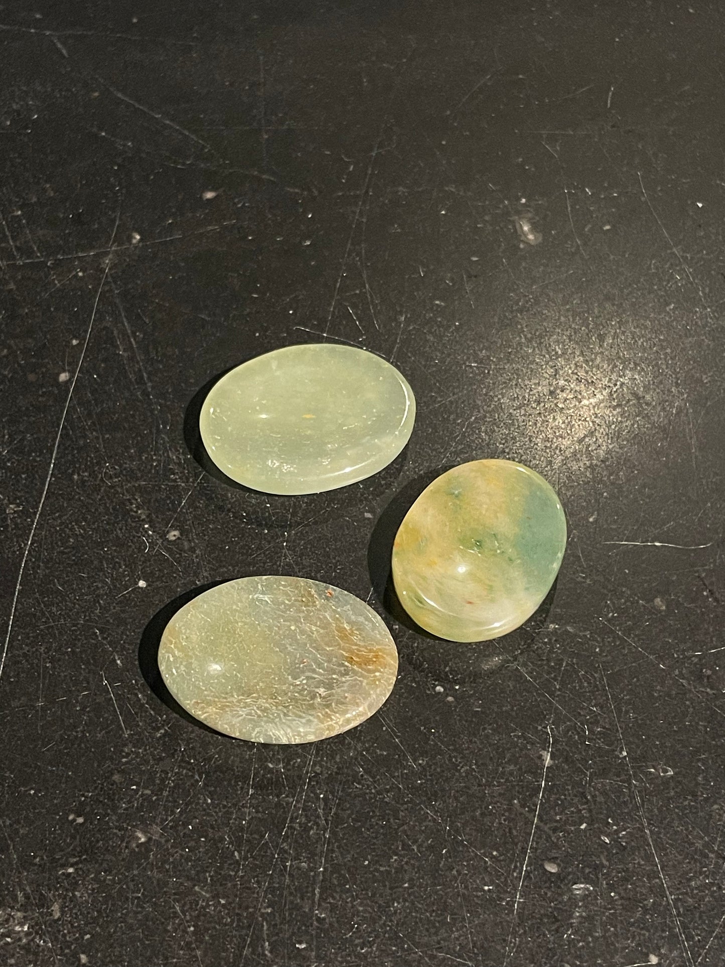 New Jade Worry Stone