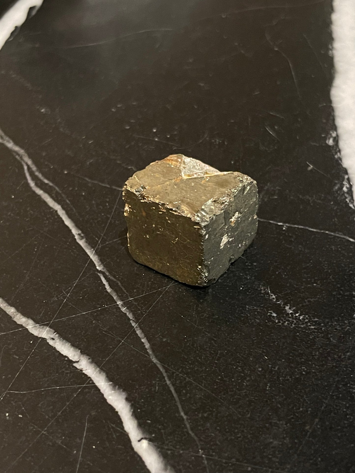 Pyrite Cube