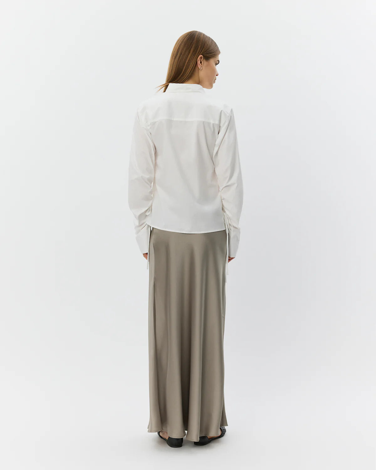 SOFIRA | Satin Slip Skirt