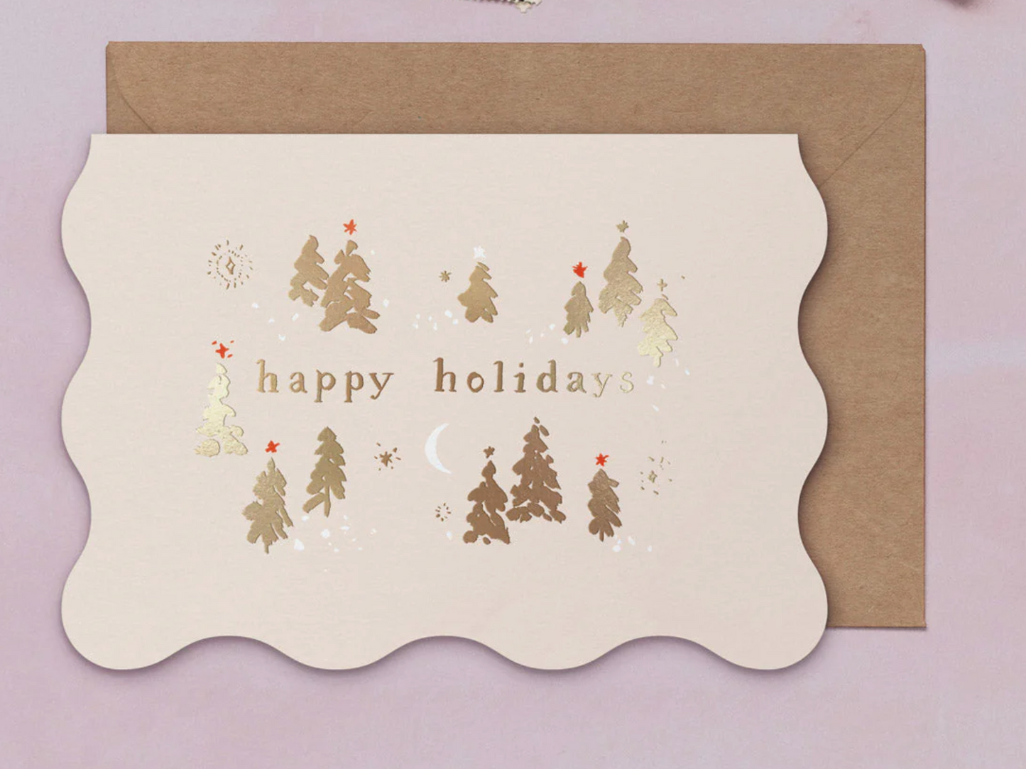 Happy Holidays | Blank Greeting Card
