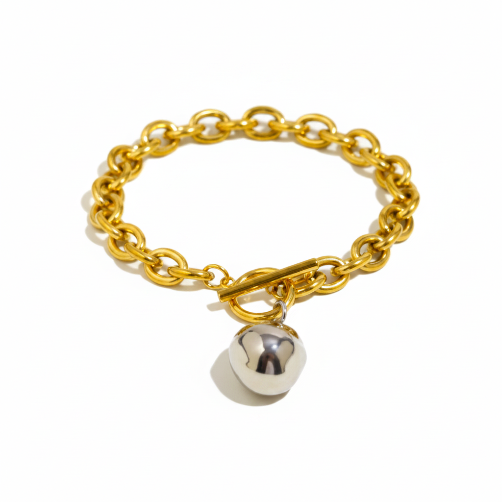 Dina | Duo-Tone Bracelet