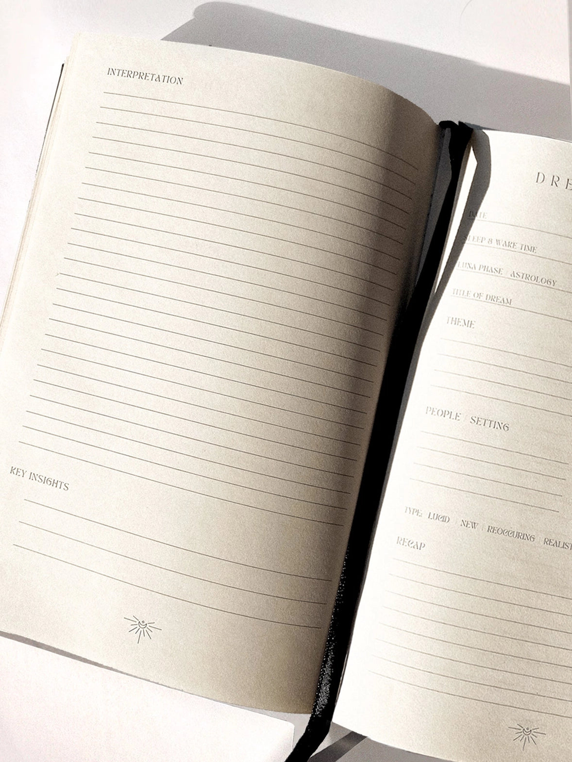 ☾ Sacred Dreams Journal | Vegan Leather