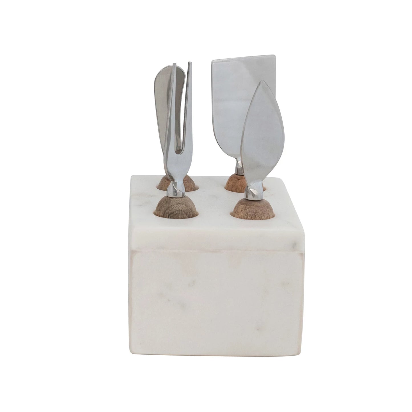 Marble + Mango Wood | Cheese Servers
