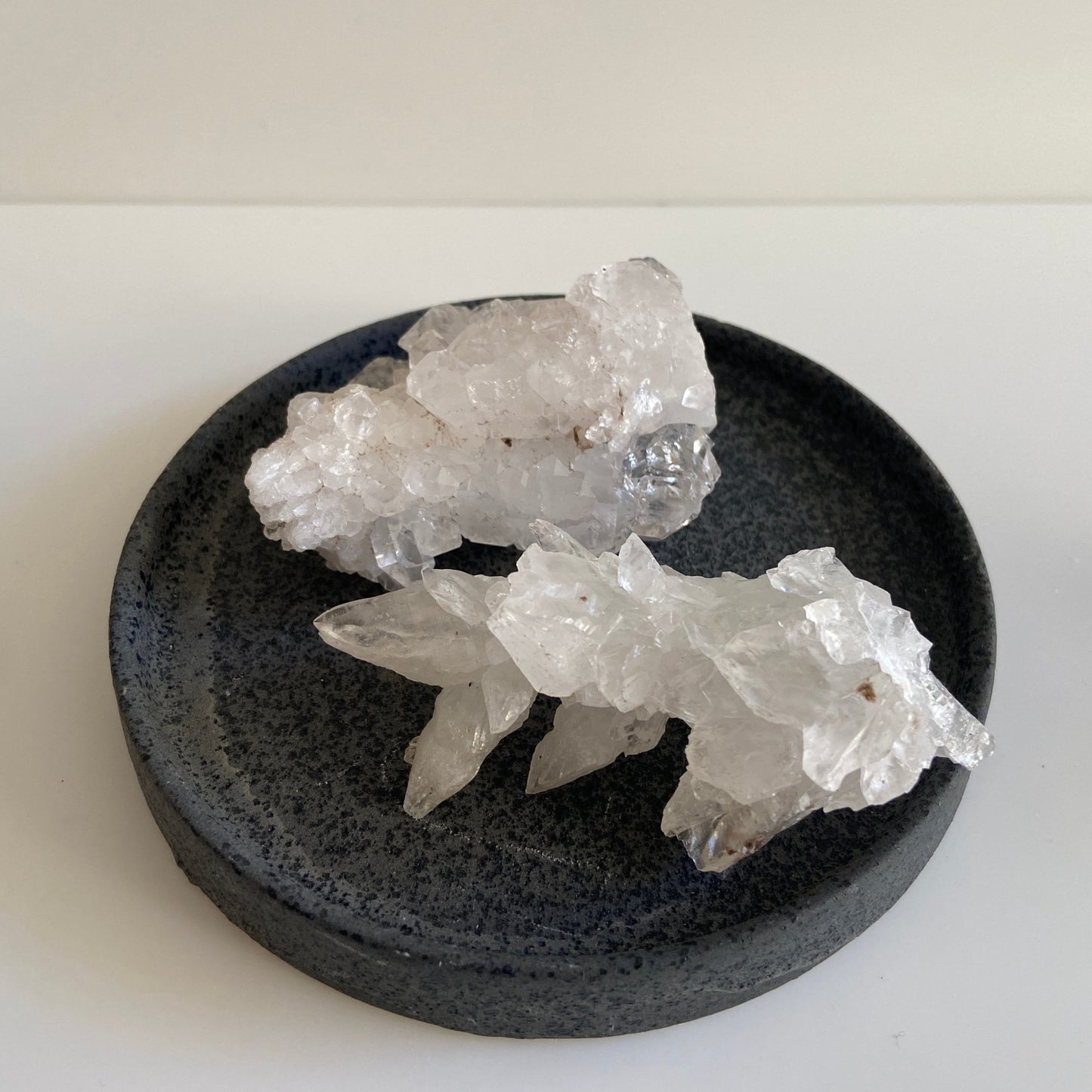 White Calcite Cluster