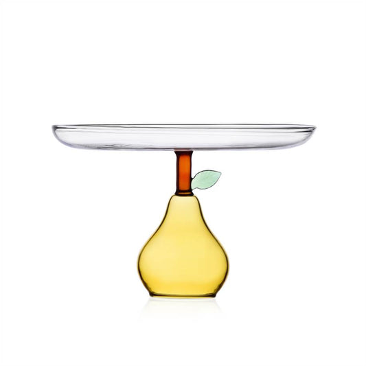 Fruits + Flowers | Raised Pear Plate