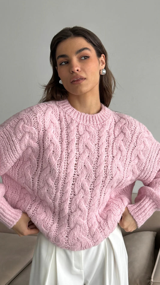 Mara | Cable Knit Sweater