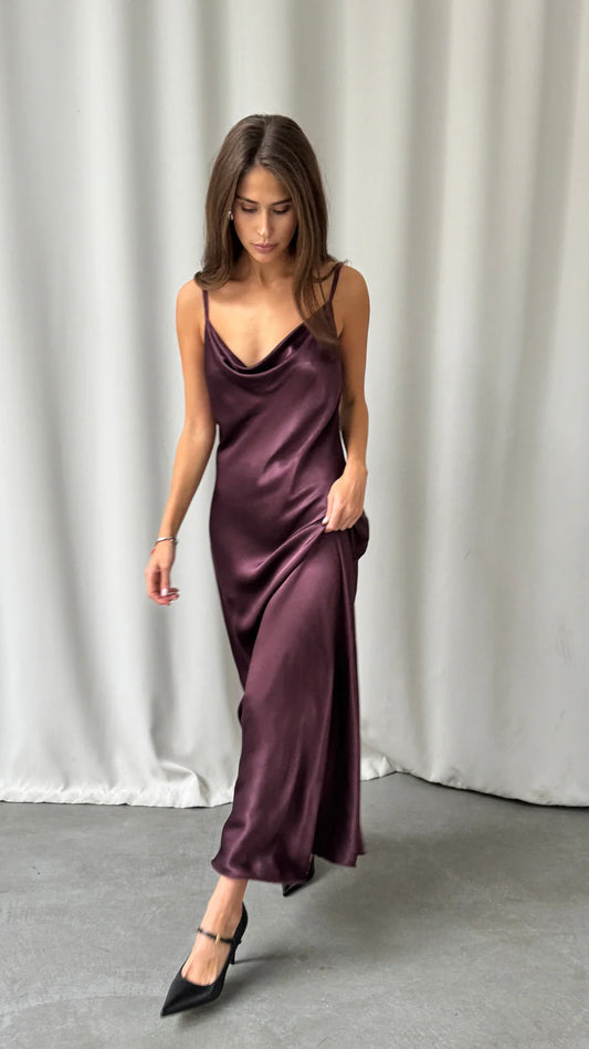 Alena | Satin Dress