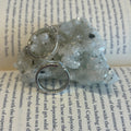 Chunky Silver Hoops