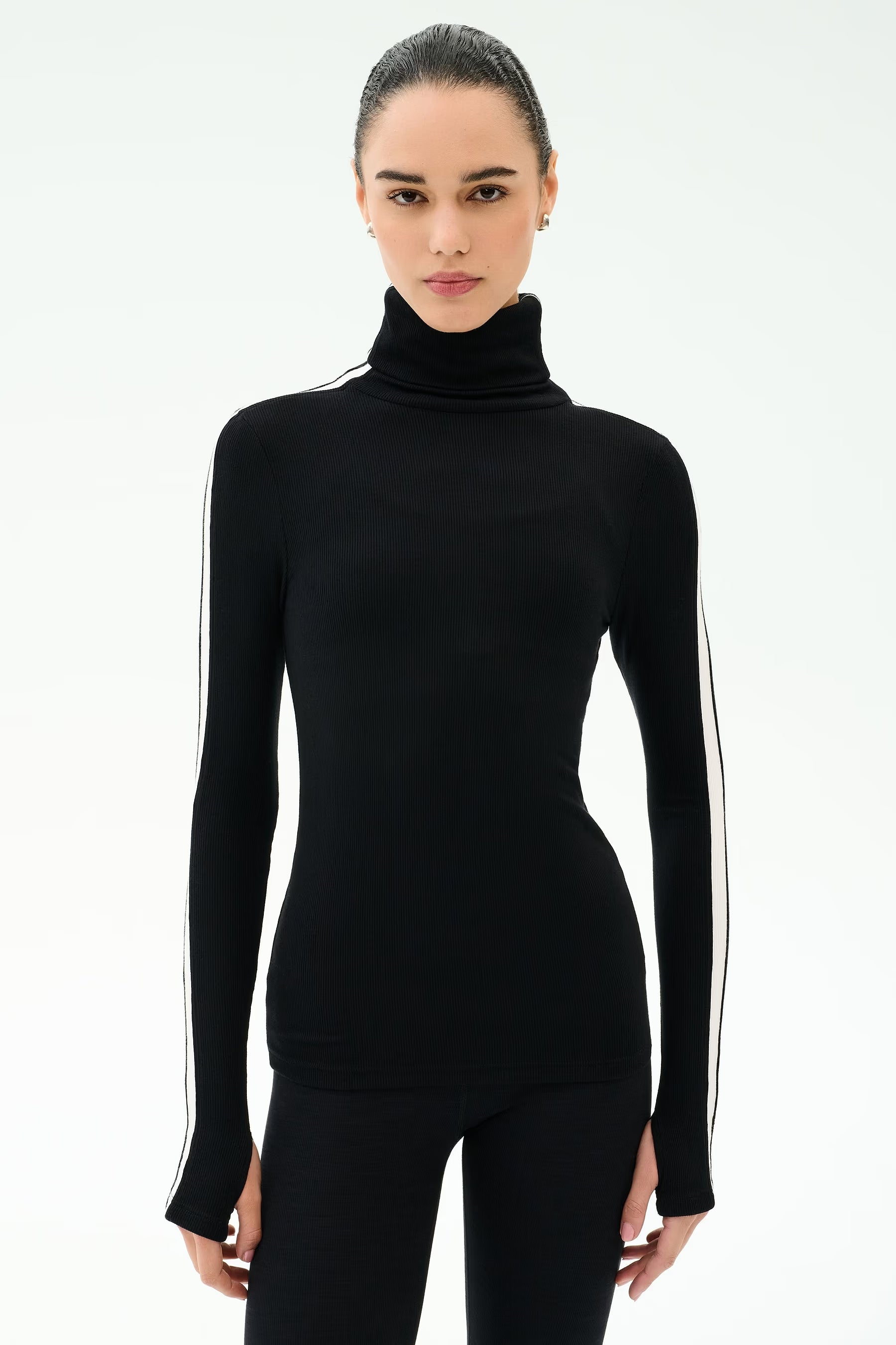 Jackson Rib Full Length Turtleneck