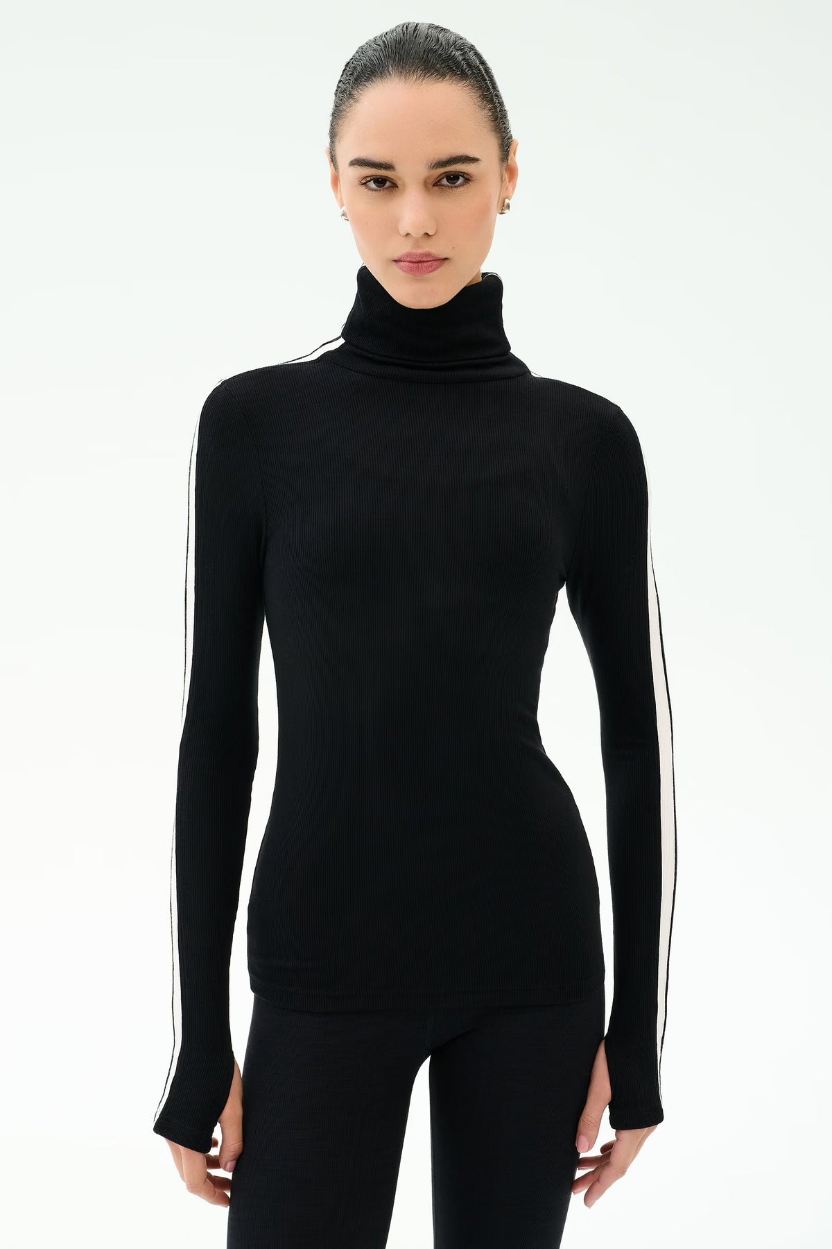 Jackson Rib Full Length Turtleneck