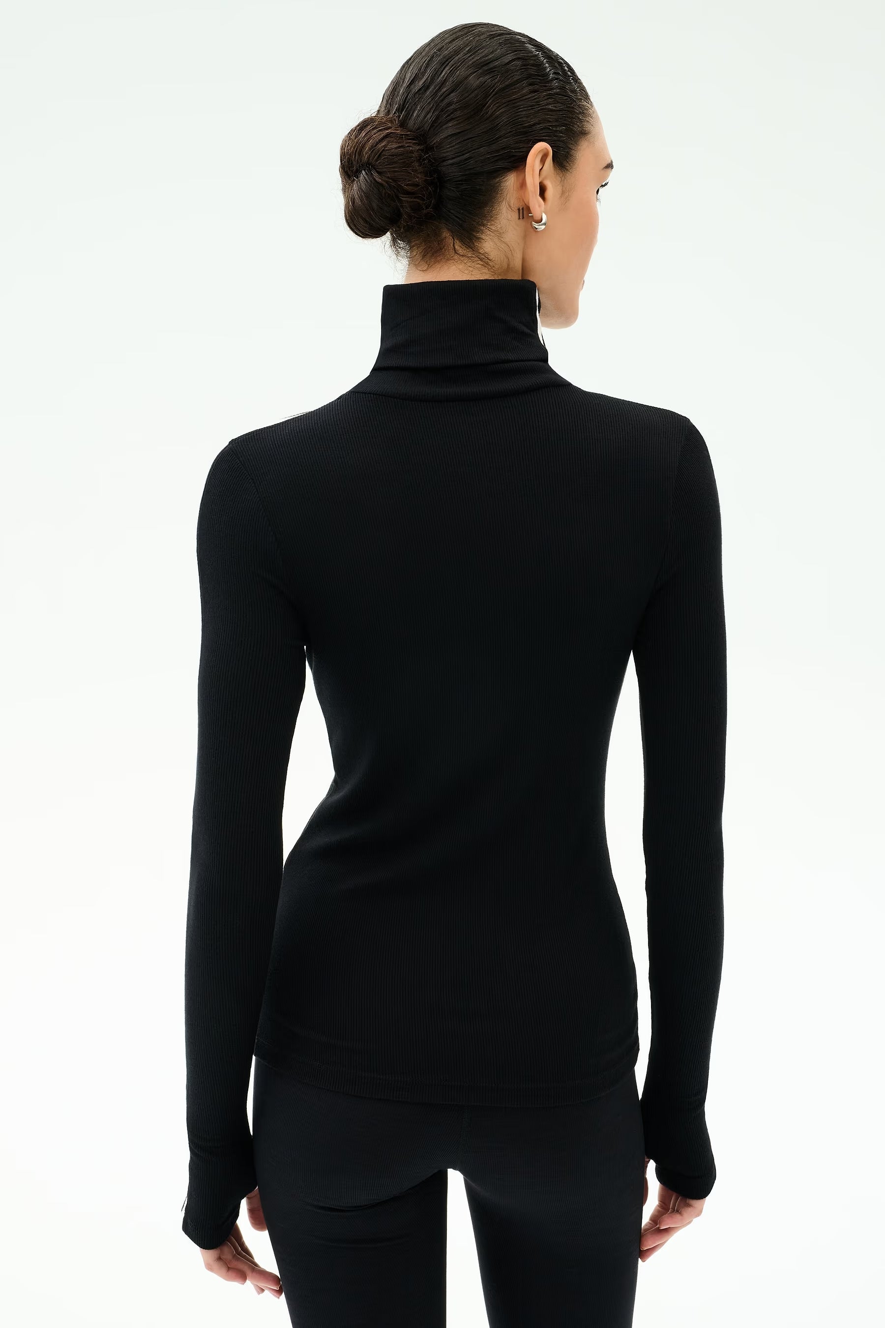 Jackson Rib Full Length Turtleneck