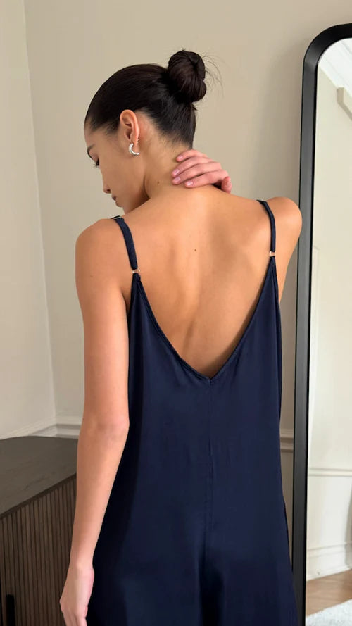 Natalie | Satin Jumpsuit