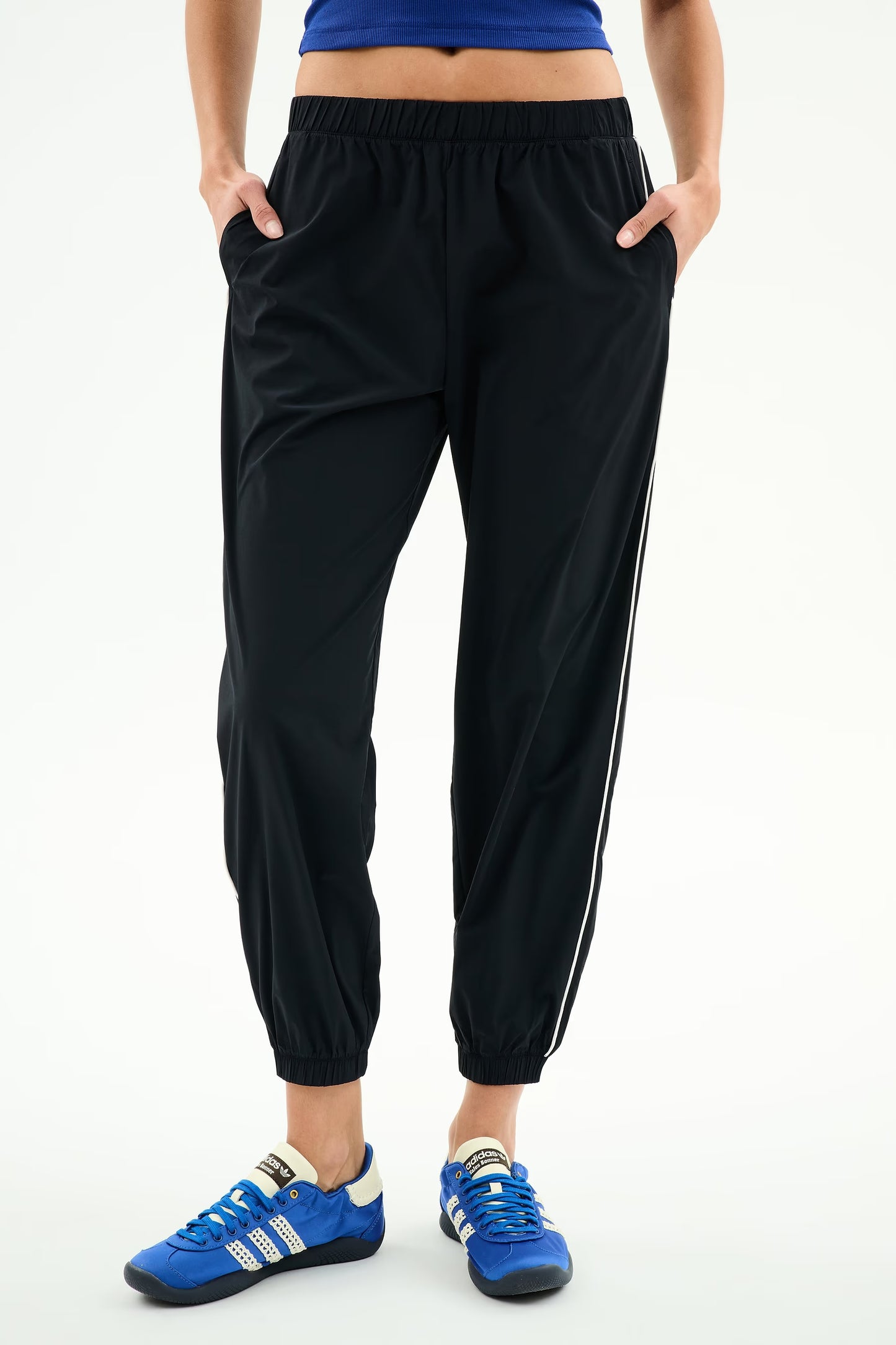 Megan Woven Nylon Joggers