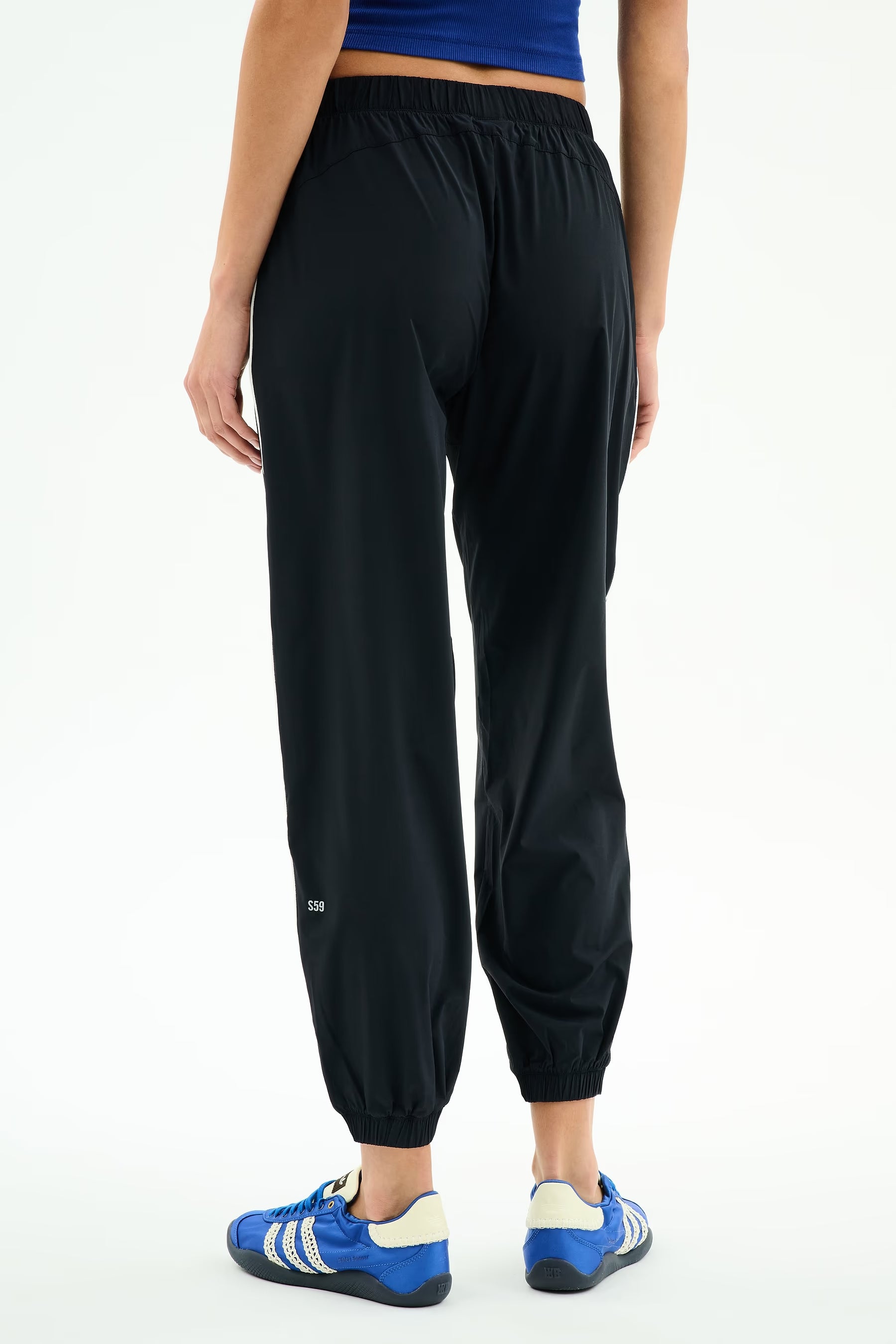 Megan Woven Nylon Joggers