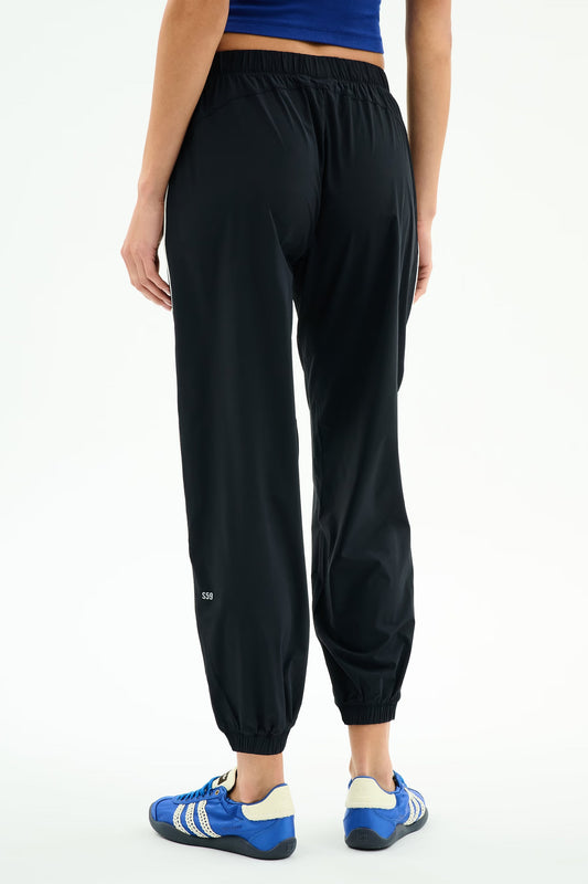 Megan Woven Nylon Joggers