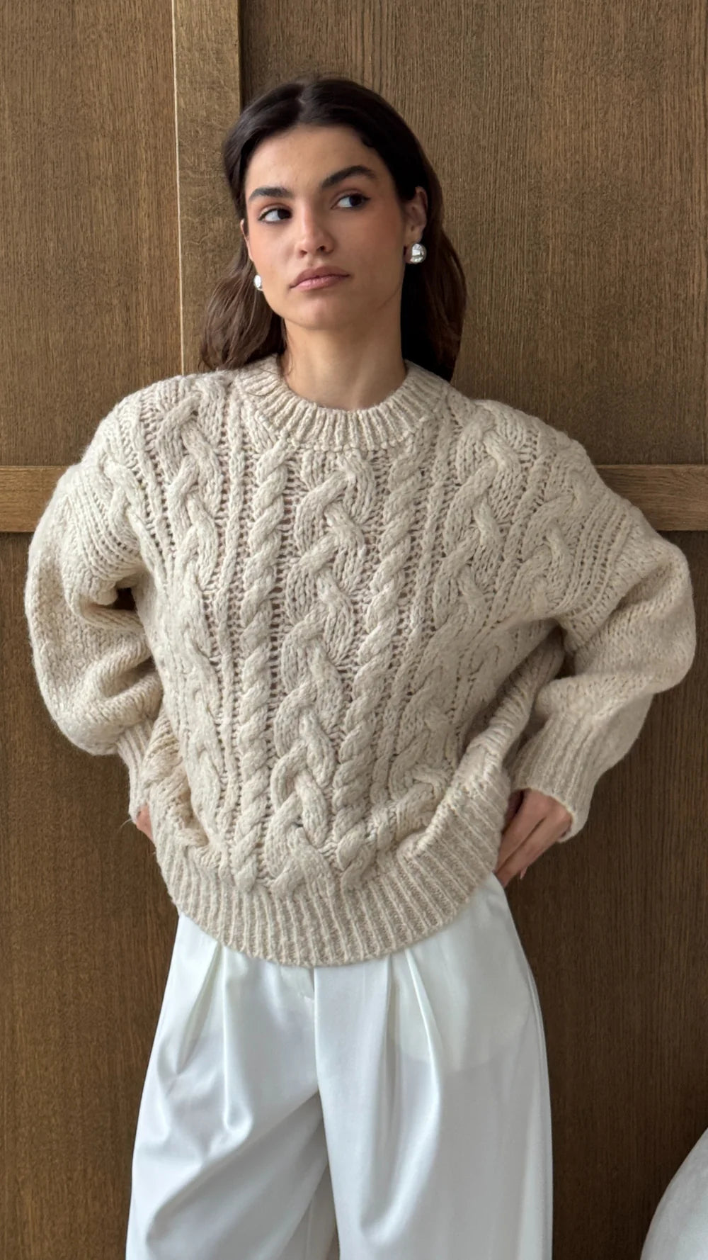 Mara | Cable Knit Sweater