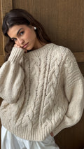 Mara | Cable Knit Sweater