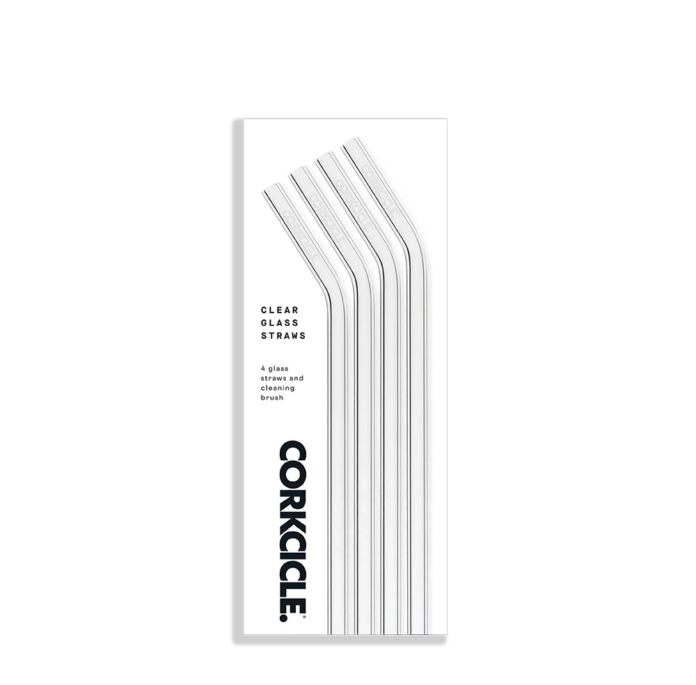 Glass Straw Set | 4-Pack