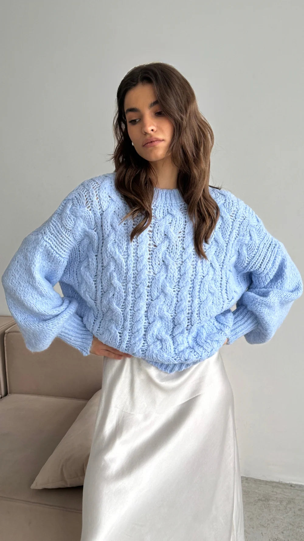 Mara | Cable Knit Sweater