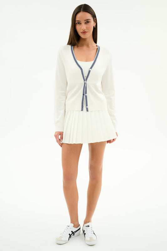Shira Woven Pleated Skort