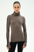 Jackson Rib Full Length Turtleneck