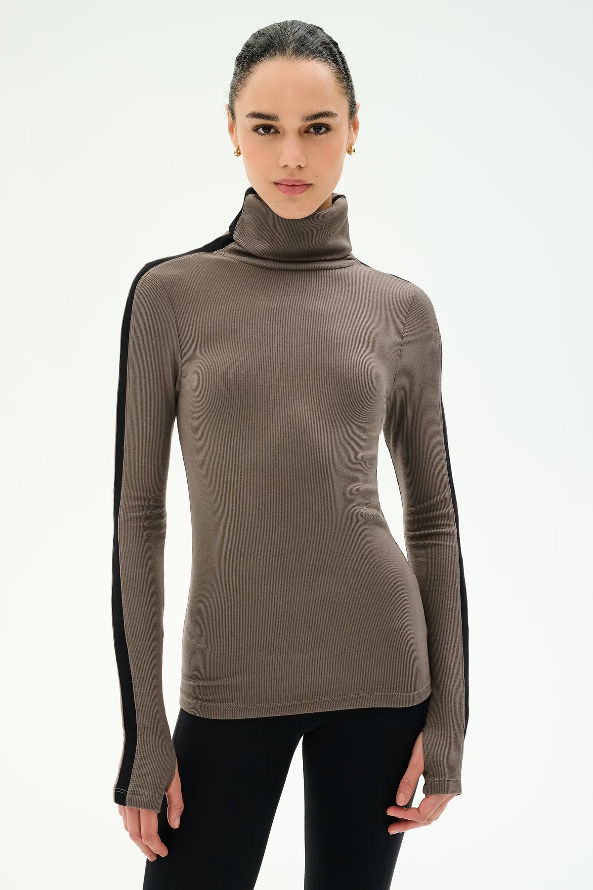 Jackson Rib Full Length Turtleneck