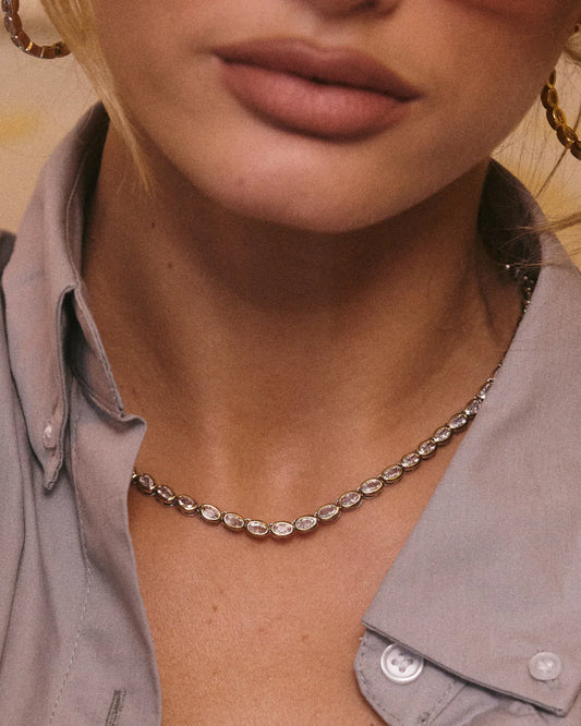 The Palais Tennis Necklace