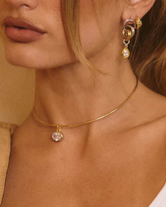 The Georgia Stone Twisted Studs