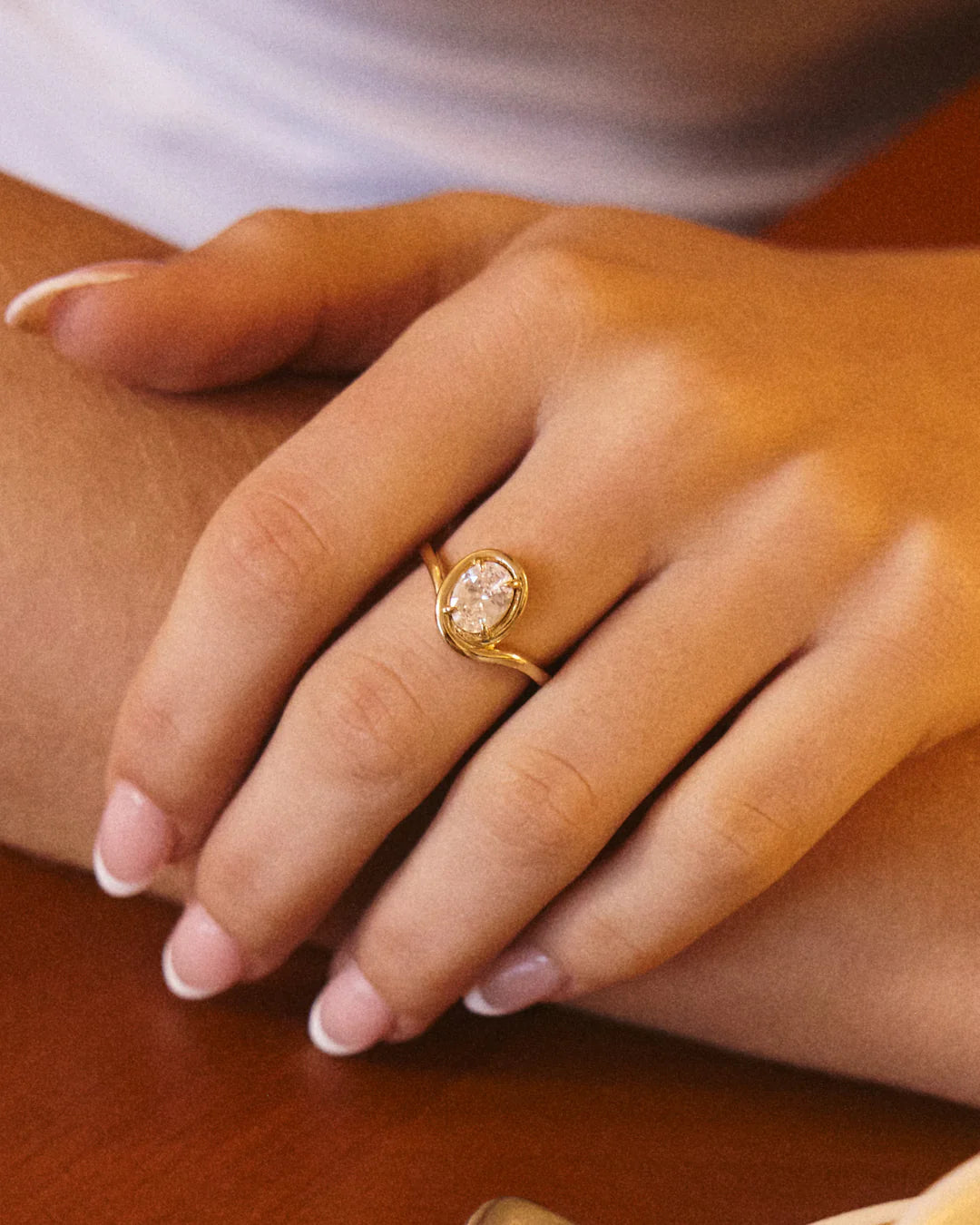 The Bianco Nero Statement Ring