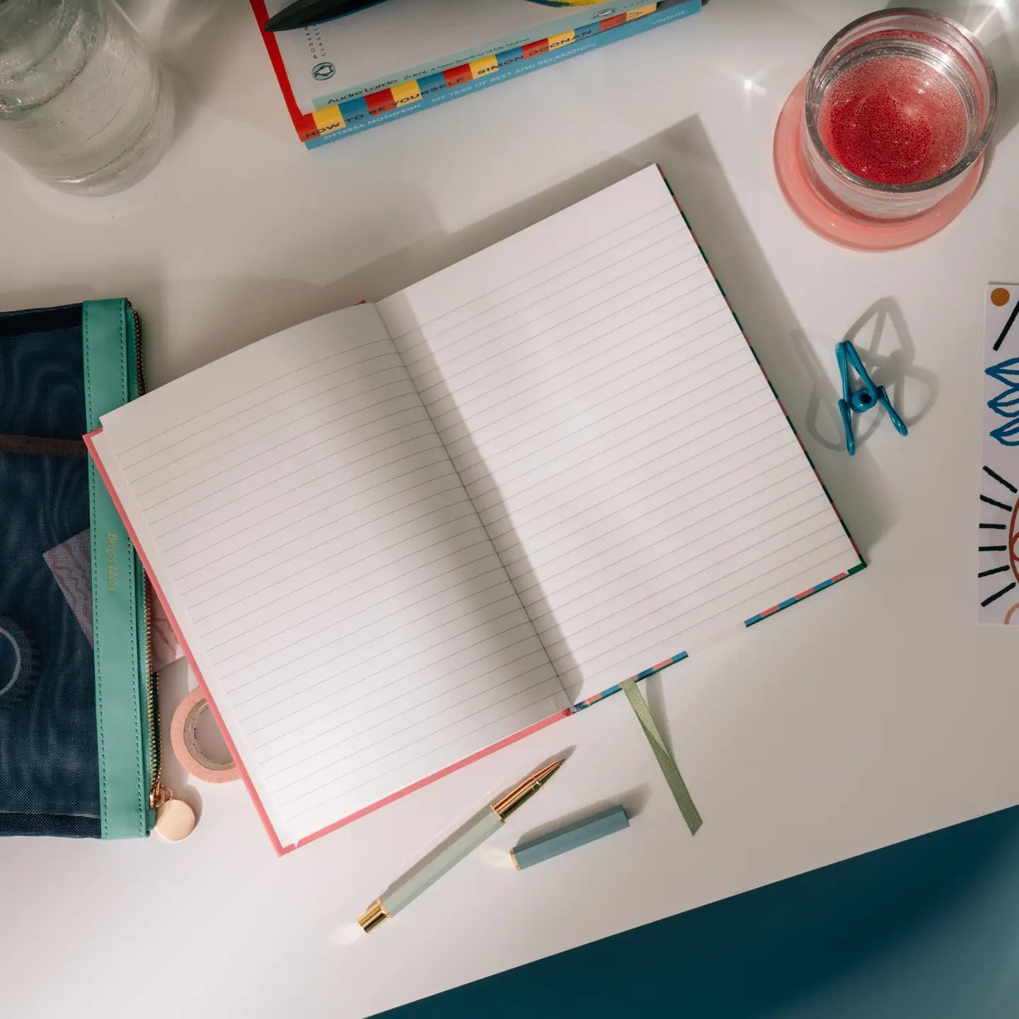 Fresh Cherries | Hardcover Lined Notebook