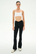 Raquel | Crossover Flared Legging