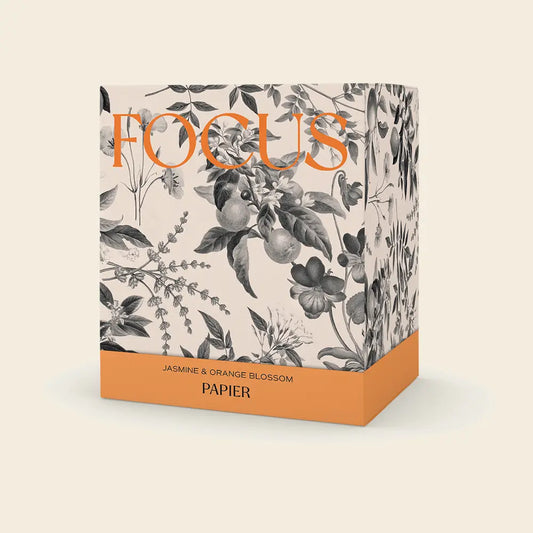 Focus Candle | Jasmine, Orange Blossom & Green Tea