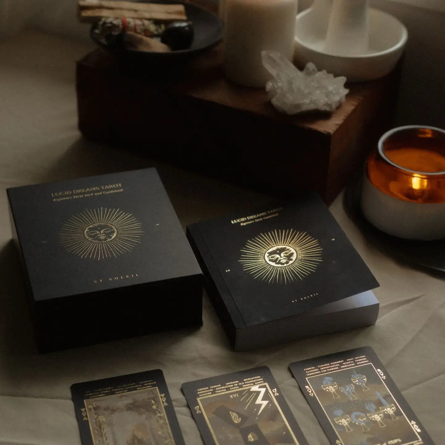 LUCID DREAMS BEGINNERS TAROT DECK • WITH KEYWORDS™ {EDITION IV}