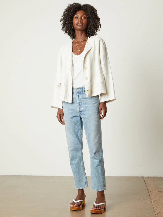 Brielle | Heavy Linen Jacket