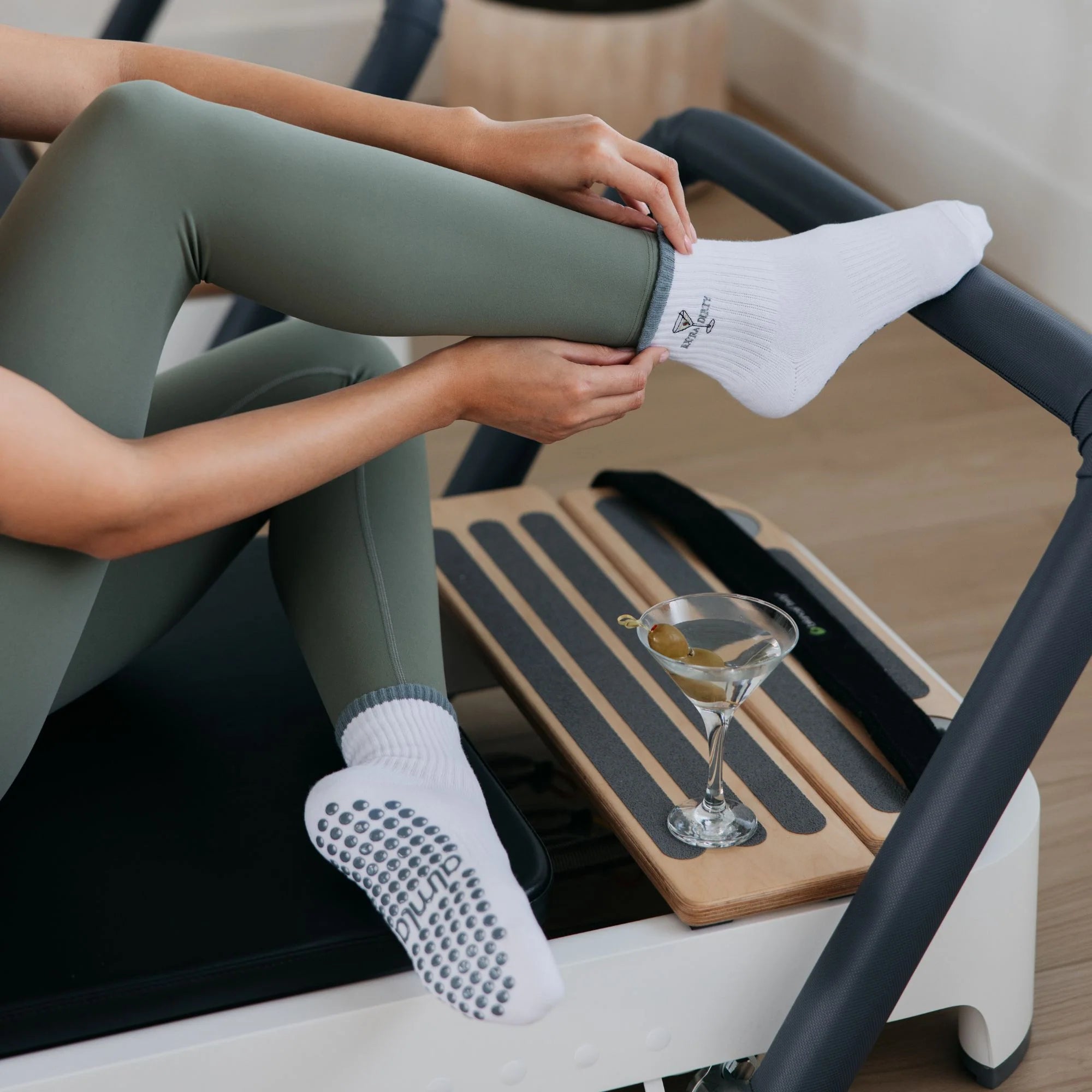 Martini Grip Socks