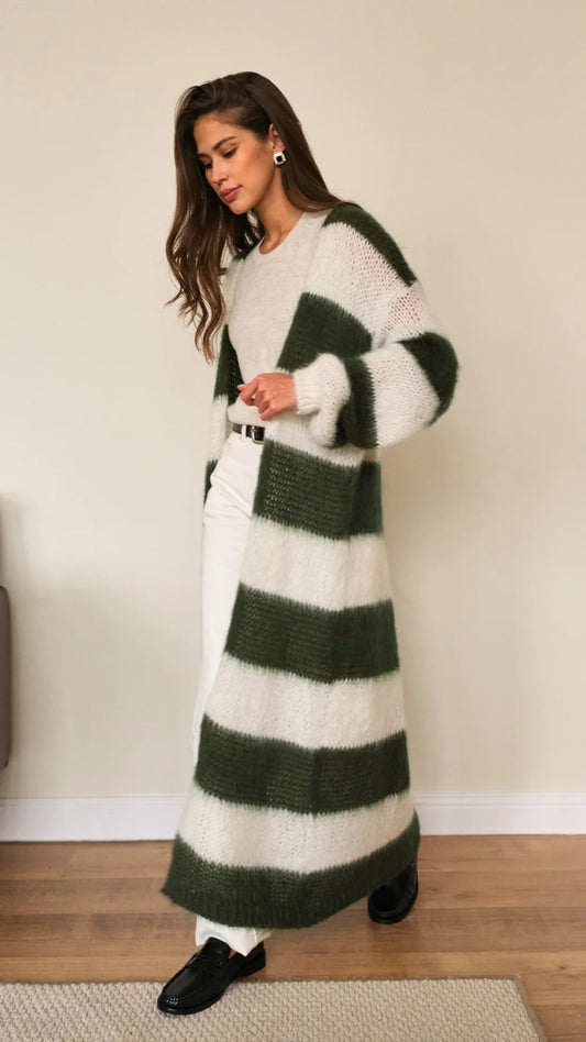 Kai | Striped Cardigan