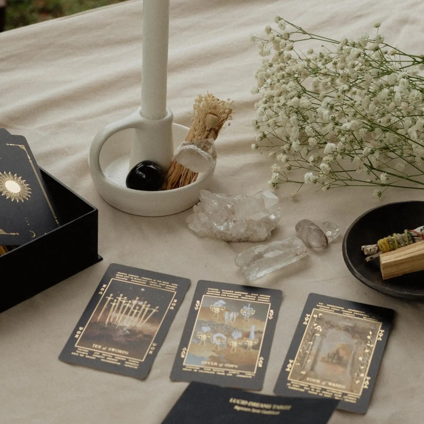 LUCID DREAMS BEGINNERS TAROT DECK • WITH KEYWORDS™ {EDITION IV}