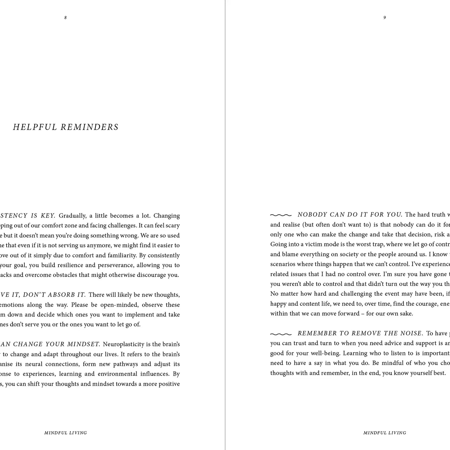 Mindful Living | Journal
