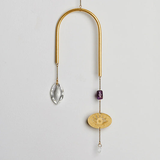Suncatcher | Evil Eye & Amethyst