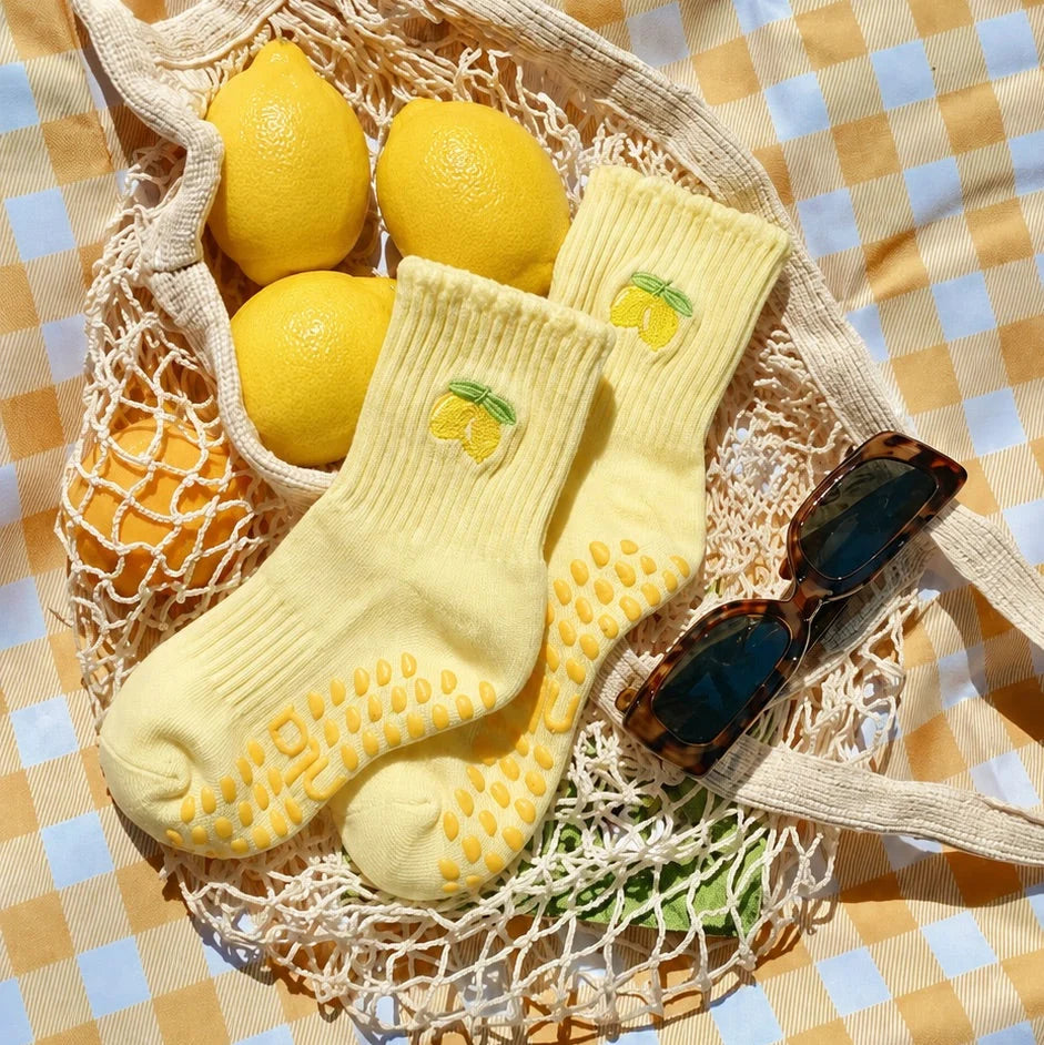 The Lemon Grip Socks