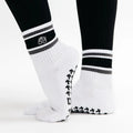 Striped Crew Grip Socks