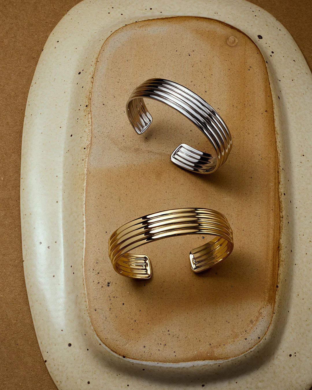 The Ridged Positano Cuff