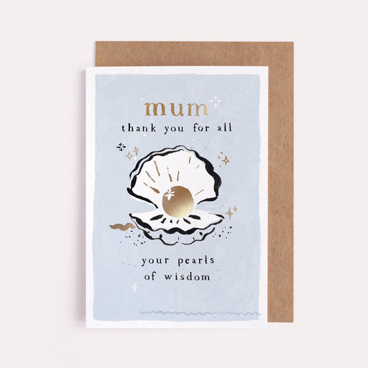 Pearls of Wisdom Greeting Card