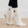 Cabernet | Wine and Grapes Grip Socks