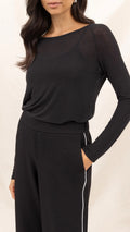 Esme Cashmere Jersey Top