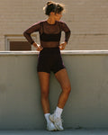 Zani | Mesh Long Sleeve