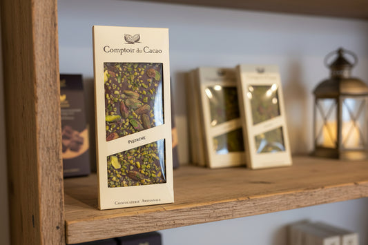 Pistache | Gourmet Milk Chocolate Bar